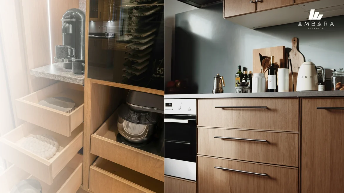 lemari penyimpanan interior